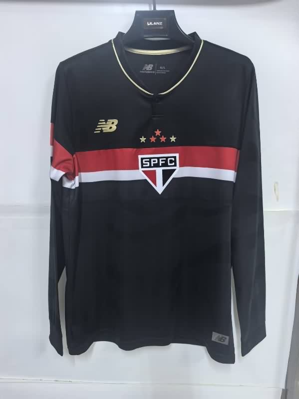 AAA(Thailand) Sao Paulo 2025 Third Long Sleeve Soccer Jersey AAA(Thailand) Sao Paulo 2025 Third Long Sleeve Soccer Jersey