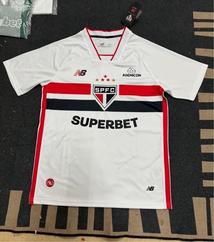 AAA(Thailand) Sao Paulo 2026 Home Soccer Jersey AAA(Thailand) Sao Paulo 2026 Home Soccer Jersey