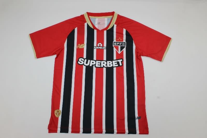 AAA(Thailand) Sao Paulo 2025 Away Soccer Jersey AAA(Thailand) Sao Paulo 2025 Away Soccer Jersey