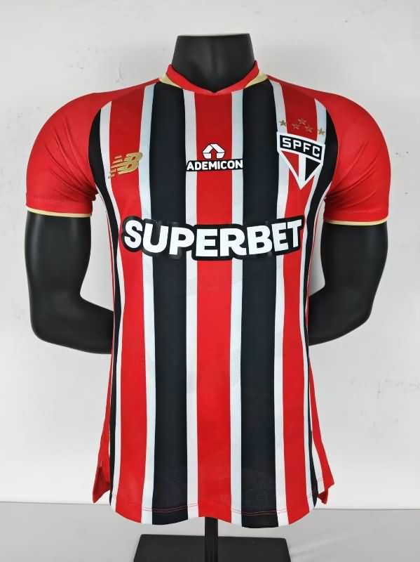 AAA(Thailand) Sao Paulo 2025 Away Soccer Jersey (Player) AAA(Thailand) Sao Paulo 2025 Away Soccer Jersey (Player)