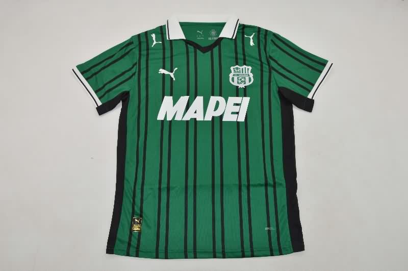 AAA(Thailand) Sassuolo 25/26 Home Soccer Jersey AAA(Thailand) Sassuolo 25/26 Home Soccer Jersey