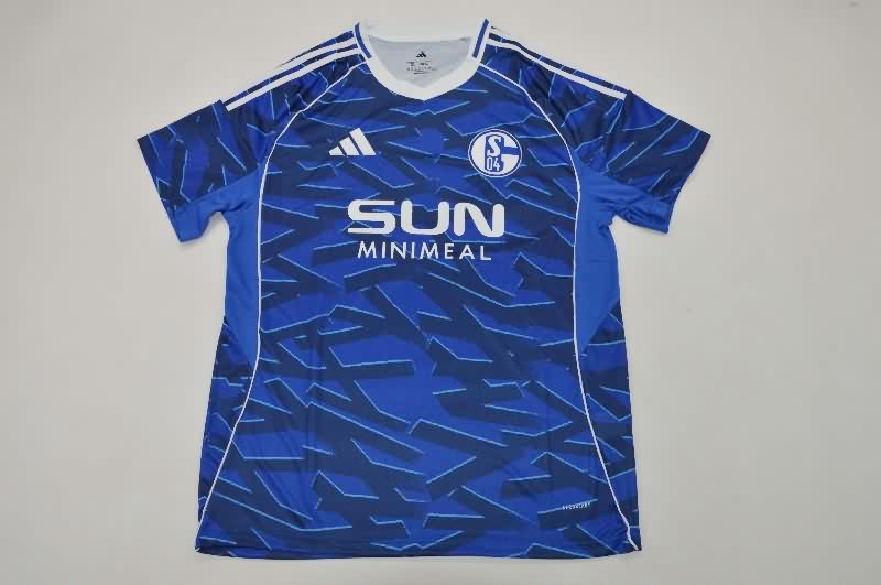 AAA(Thailand) Schalke 04 25/26 Home Soccer Jersey AAA(Thailand) Schalke 04 25/26 Home Soccer Jersey