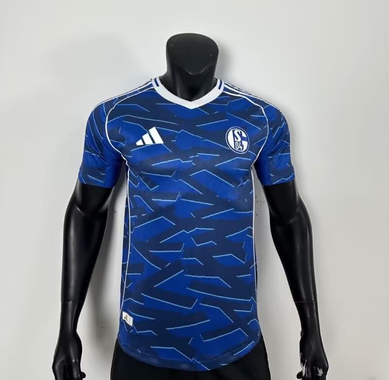 AAA(Thailand) Schalke 04 25/26 Home Soccer Jersey (Player) AAA(Thailand) Schalke 04 25/26 Home Soccer Jersey (Player)