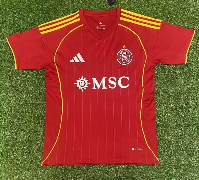 AAA(Thailand) Servette FC 25/26 Home Soccer Jersey AAA(Thailand) Servette FC 25/26 Home Soccer Jersey