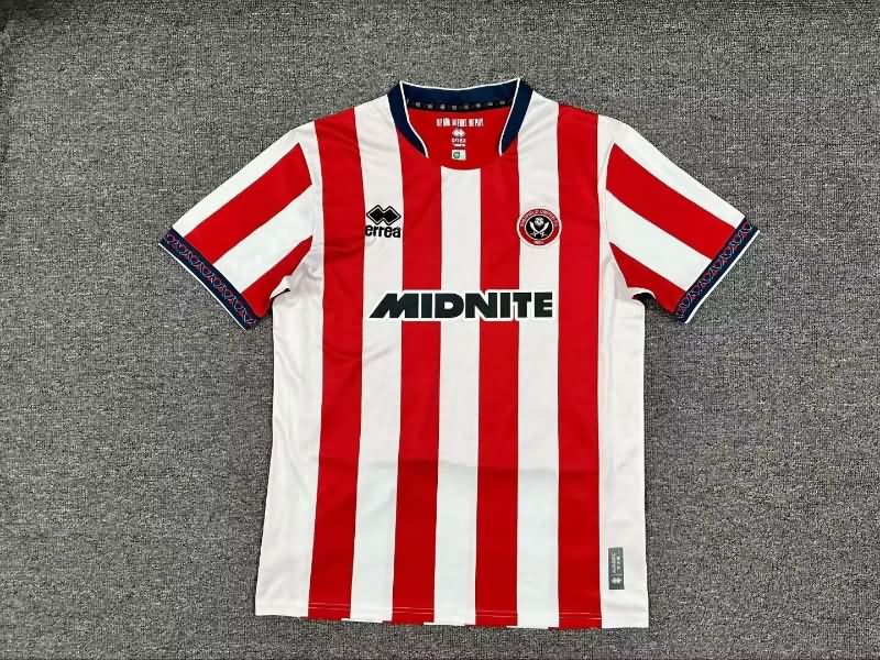 AAA(Thailand) Sheffield United 25/26 Home Soccer Jersey AAA(Thailand) Sheffield United 25/26 Home Soccer Jersey