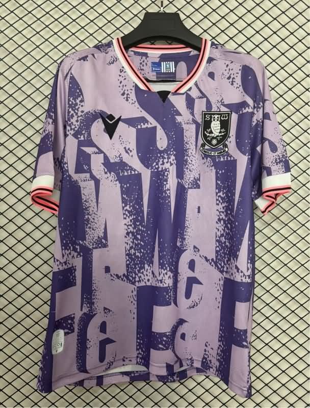 AAA(Thailand) Sheffield Wednesday 25/26 Away Soccer Jersey AAA(Thailand) Sheffield Wednesday 25/26 Away Soccer Jersey