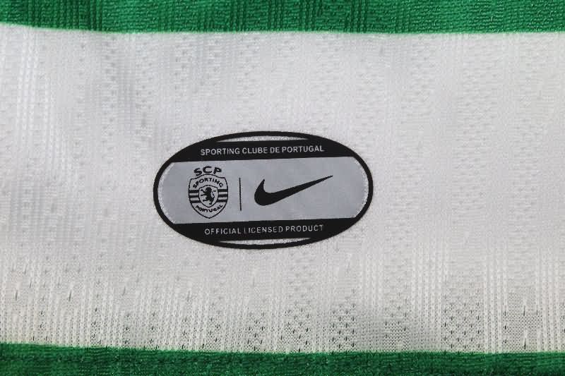 AAA(Thailand) Sporting Lisbon 25/26 Home Soccer Jersey (Player)