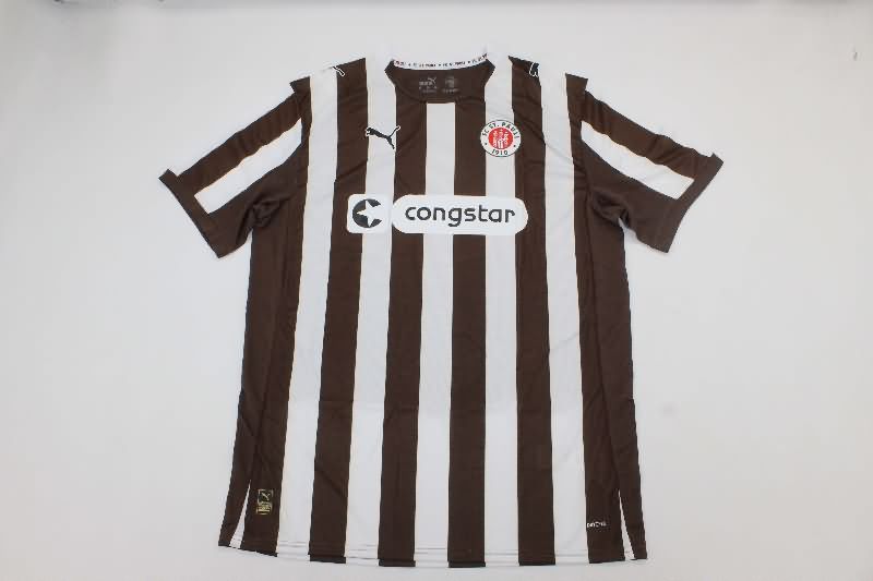 AAA(Thailand) St Pauli 25/26 Home Soccer Jersey AAA(Thailand) St Pauli 25/26 Home Soccer Jersey