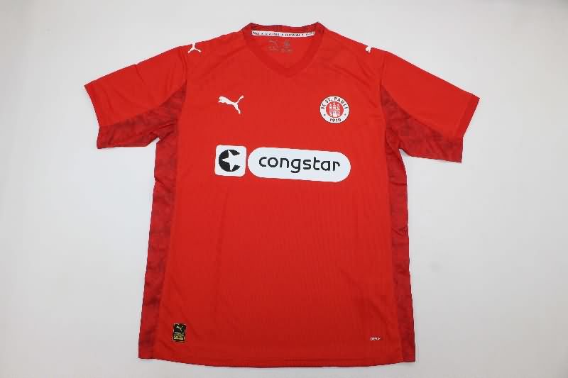AAA(Thailand) St Pauli 25/26 Red Soccer Jersey AAA(Thailand) St Pauli 25/26 Red Soccer Jersey
