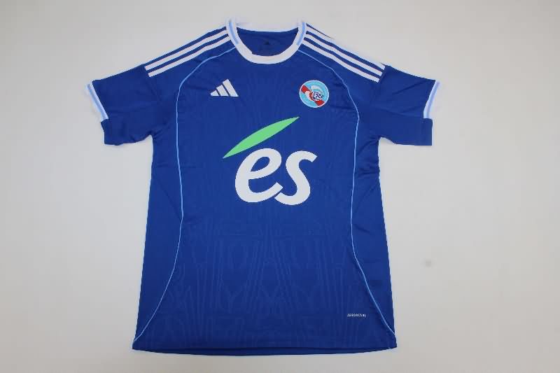 AAA(Thailand) Strasbourg 25/26 Home Soccer Jersey AAA(Thailand) Strasbourg 25/26 Home Soccer Jersey