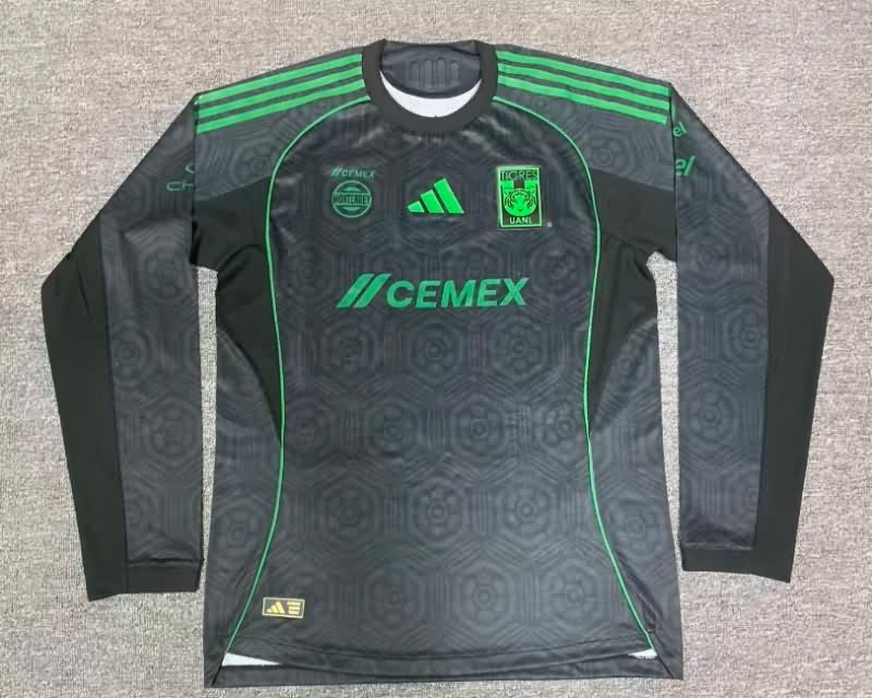 AAA(Thailand) Tigres Uanl 25/26 Third Long Sleeve Soccer Jersey(Player) AAA(Thailand) Tigres Uanl 25/26 Third Long Sleeve Soccer Jersey(Player)
