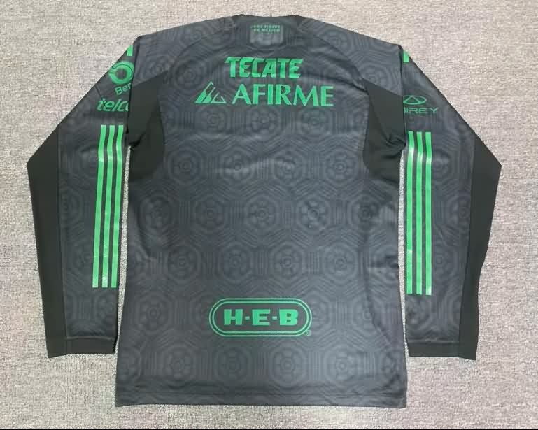 AAA(Thailand) Tigres Uanl 25/26 Third Long Sleeve Soccer Jersey(Player)