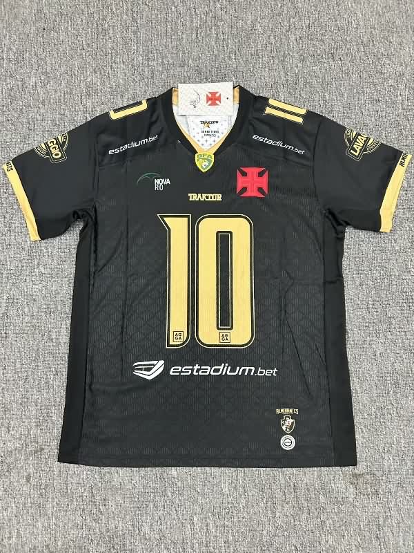 AAA(Thailand) Vasco Da Gama 2025 Black NFL Jersey AAA(Thailand) Vasco Da Gama 2025 Black NFL Jersey