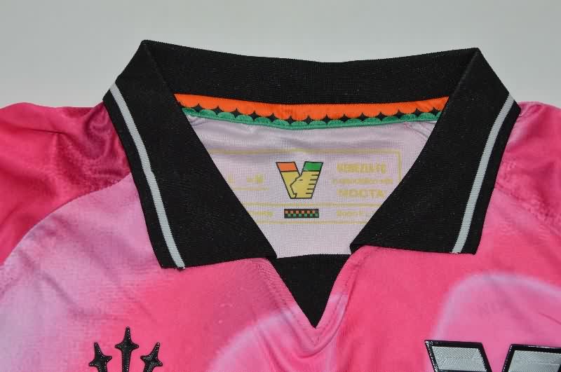 AAA(Thailand) Venezia 25/26 Goalkeeper Pink Long Sleeve Soccer Jersey