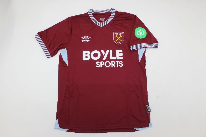 AAA(Thailand) West Ham 25/26 Home Soccer Jersey AAA(Thailand) West Ham 25/26 Home Soccer Jersey