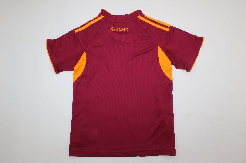 AS Roma 25/26 Kids Home Soccer Jersey And Shorts