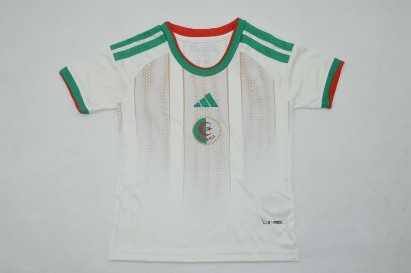 Algeria 2026 Kids Home Soccer Jersey And Shorts