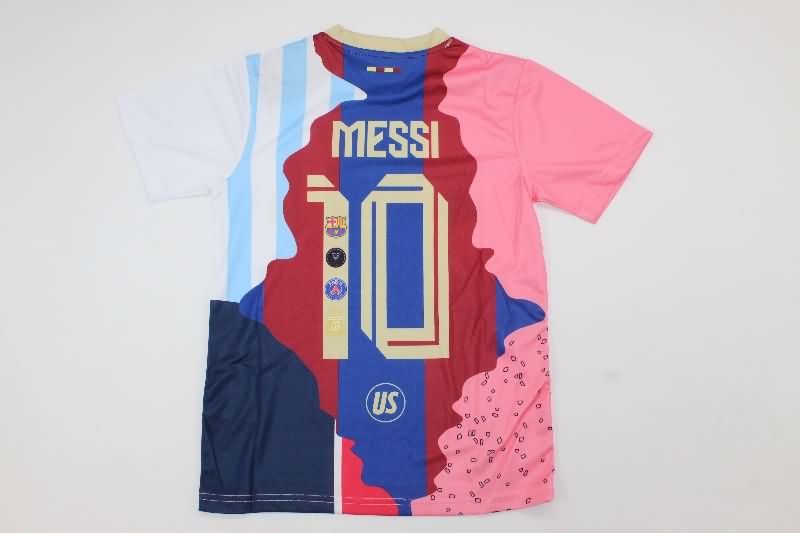 Argentina 2025 Kids MESSI Special Soccer Jersey And Shorts