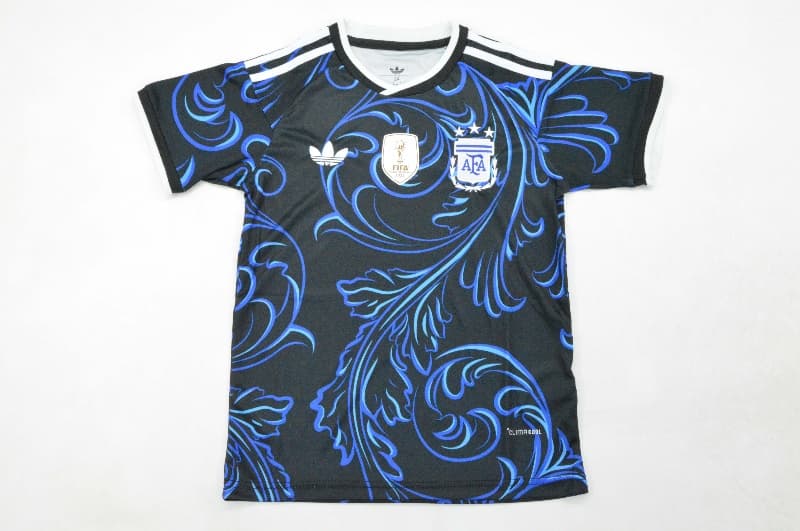 Argentina 2026 Kids World Cup Away Soccer Jersey And Shorts