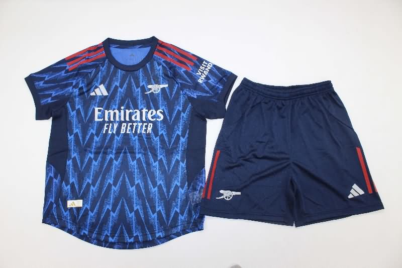 Arsenal 25/26 Kids Away Soccer Jersey And Shorts (Player) Arsenal 25/26 Kids Away Soccer Jersey And Shorts (Player)
