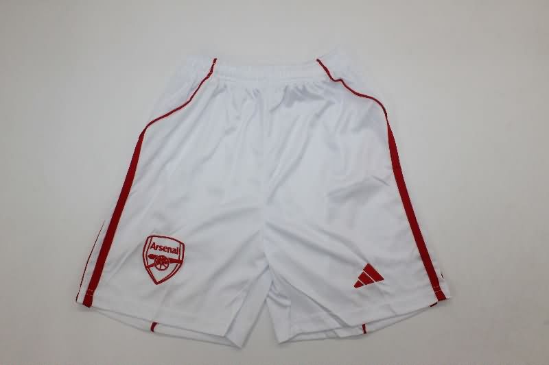 Arsenal 25/26 Kids Home Soccer Jersey And Shorts