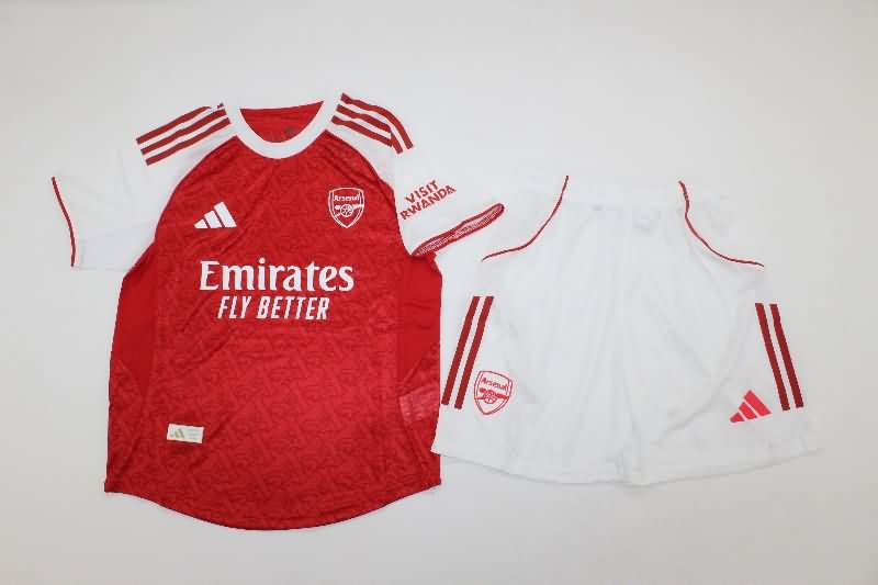 Arsenal 25/26 Kids Home Soccer Jersey And Shorts (Player) Arsenal 25/26 Kids Home Soccer Jersey And Shorts (Player)
