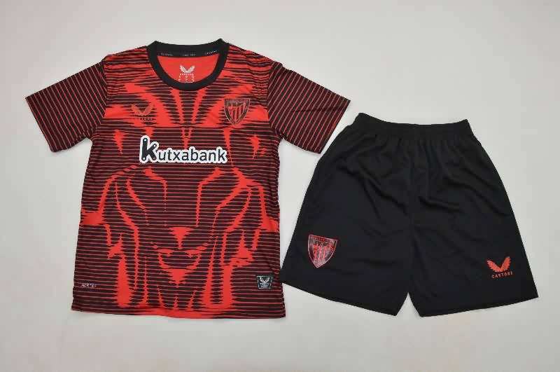 Athletic Bilbao 25/26 Kids Fourth Soccer Jersey And Shorts Athletic Bilbao 25/26 Kids Fourth Soccer Jersey And Shorts