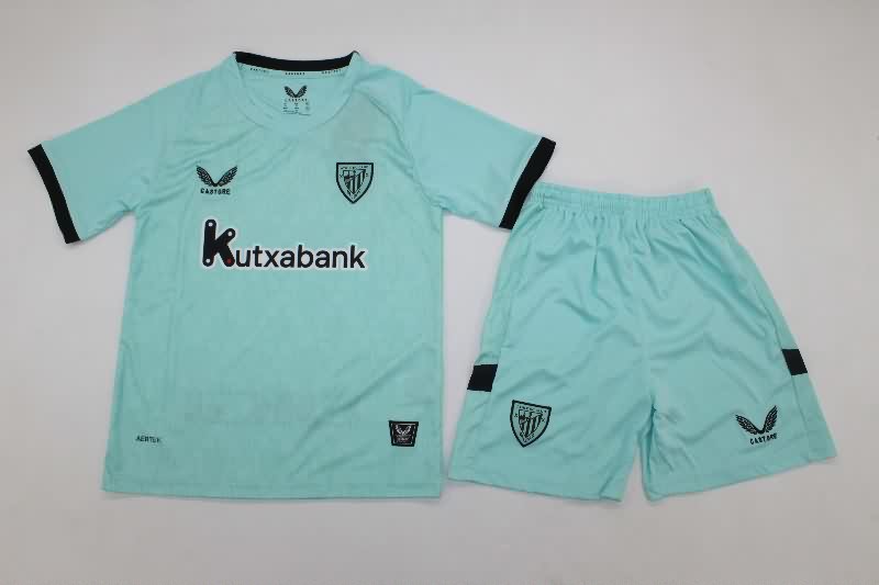 Athletic Bilbao 25/26 Kids Third Soccer Jersey And Shorts Athletic Bilbao 25/26 Kids Third Soccer Jersey And Shorts