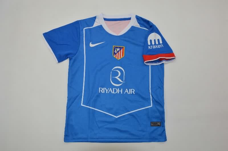 Atletico Madrid 25/26 Kids Third Soccer Jersey And Shorts