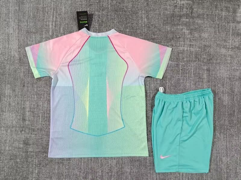 Barcelona 25/26 Kids Training Soccer Jersey And Shorts