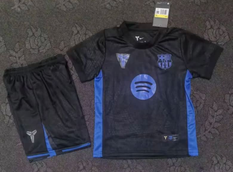 Barcelona 25/26 Kids Training Soccer Jersey And Shorts 05 Barcelona 25/26 Kids Training Soccer Jersey And Shorts 05