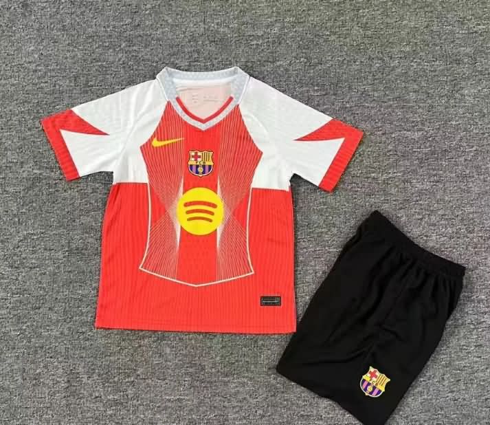 Barcelona 25/26 Kids Training Soccer Jersey And Shorts 06 Barcelona 25/26 Kids Training Soccer Jersey And Shorts 06