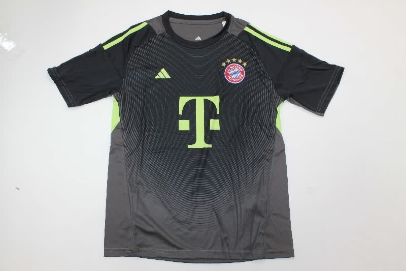 Bayern Munich 25/26 Kids Goalkeeper Grey Soccer Jersey And Shorts