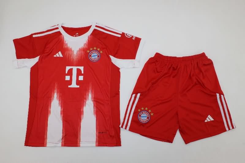 Bayern Munich 25/26 Kids Home Soccer Jersey And Shorts Bayern Munich 25/26 Kids Home Soccer Jersey And Shorts