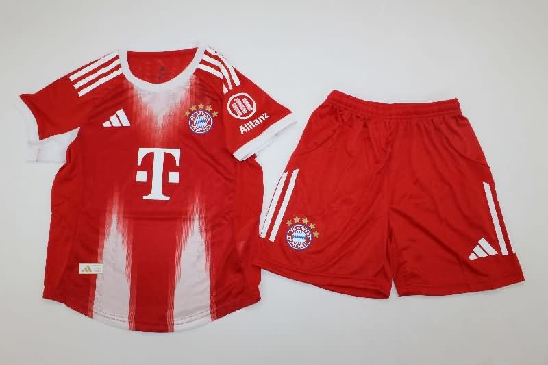 Bayern Munich 25/26 Kids Home Soccer Jersey And Shorts (Player) Bayern Munich 25/26 Kids Home Soccer Jersey And Shorts (Player)