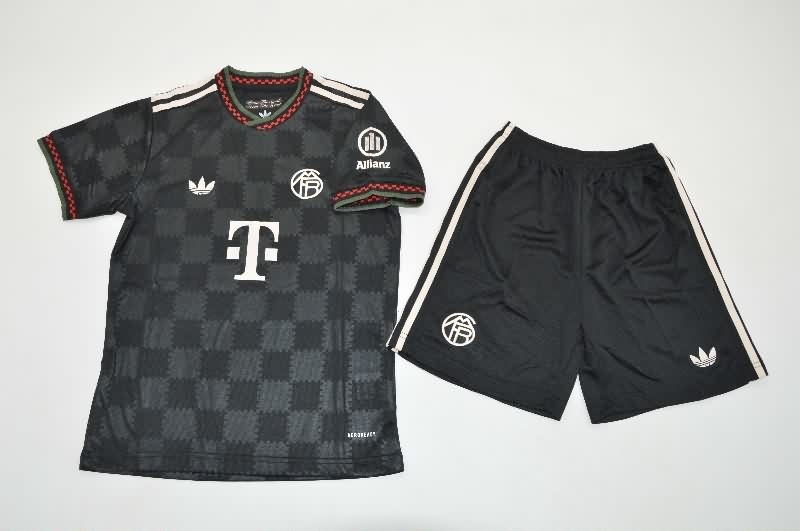 Bayern Munich 25/26 Kids Third Soccer Jersey And Shorts Bayern Munich 25/26 Kids Third Soccer Jersey And Shorts