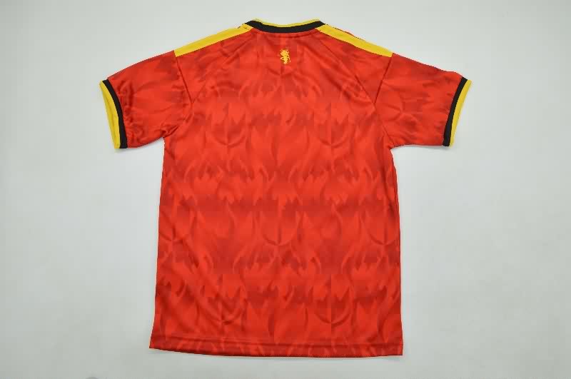 Belgium 2026 Kids World Cup Home Soccer Jersey And Shorts