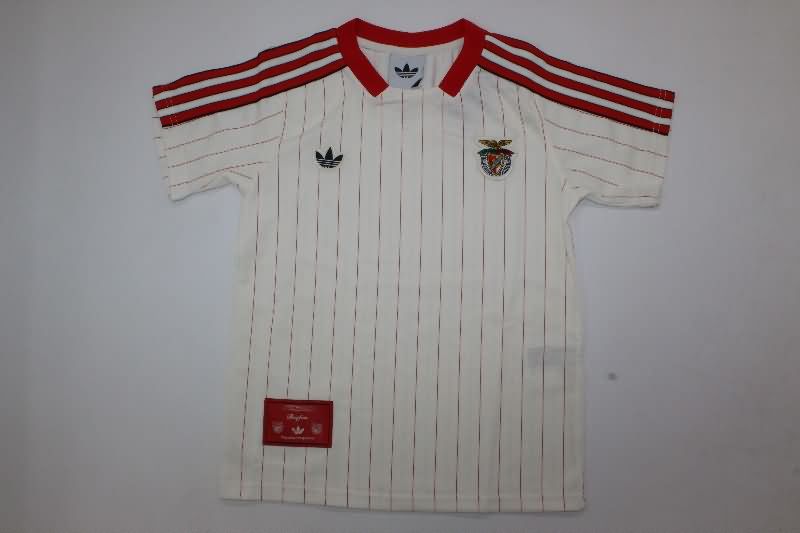 Benfica 25/26 Kids Yellow Soccer Jersey And Shorts