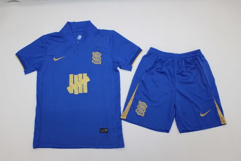 Birmingham City 25/26 Kids Home Soccer Jersey And Shorts Birmingham City 25/26 Kids Home Soccer Jersey And Shorts