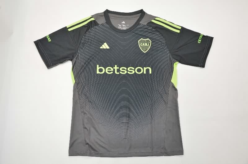 Boca Juniors 25/26 Kids Goalkeeper Black Soccer Jersey And Shorts
