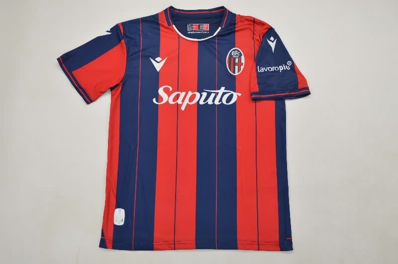 Bologna 25/26 Kids Home Soccer Jersey And Shorts