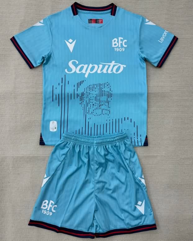 Bologna 25/26 Kids Third Soccer Jersey And Shorts Bologna 25/26 Kids Third Soccer Jersey And Shorts