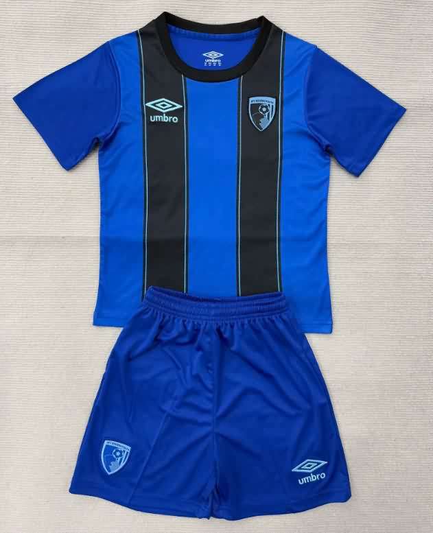 Bournemouth 25/26 Kids Away Soccer Jersey And Shorts Bournemouth 25/26 Kids Away Soccer Jersey And Shorts