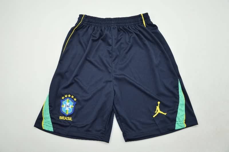 Brazil 2026 Kids Away Soccer Jersey And Shorts