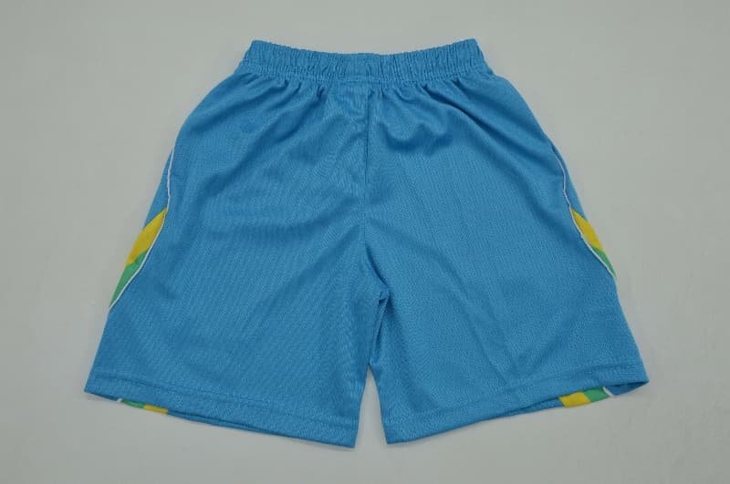 Brazil 2026 Kids Home Soccer Jersey And Shorts