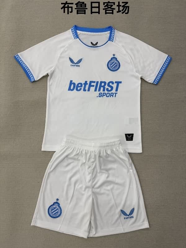 Brugge 25/26 Kids Away Soccer Jersey And Shorts Brugge 25/26 Kids Away Soccer Jersey And Shorts