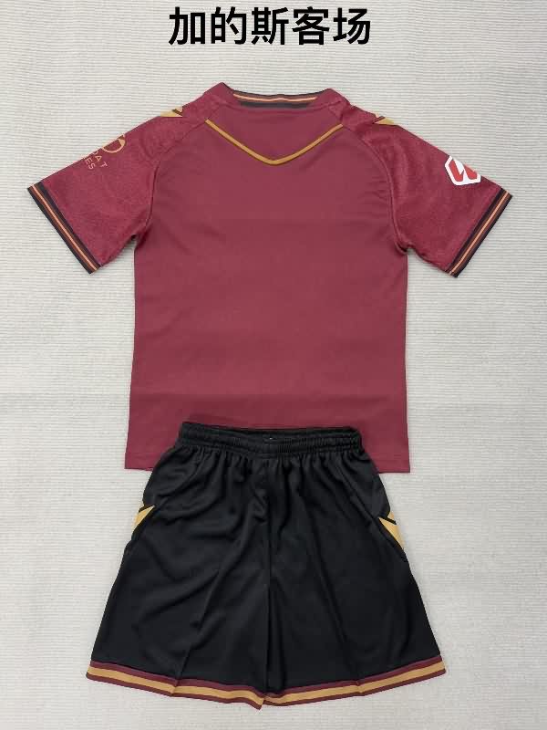 Cadiz 25/26 Kids Away Soccer Jersey And Shorts