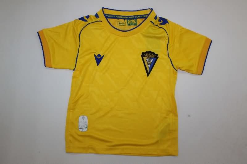 Cadiz 25/26 Kids Home Soccer Jersey And Shorts
