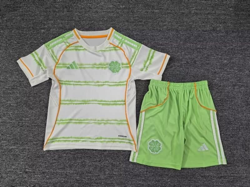 Celtic 25/26 Kids Third Soccer Jersey And Shorts Celtic 25/26 Kids Third Soccer Jersey And Shorts