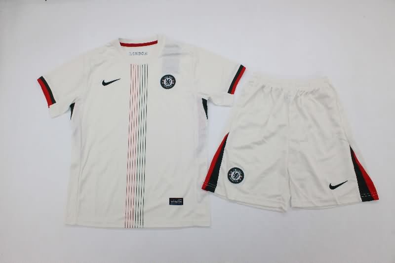 Chelsea 25/26 Kids Away Soccer Jersey And Shorts Chelsea 25/26 Kids Away Soccer Jersey And Shorts